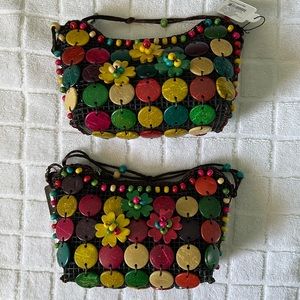 Mini coconut purse